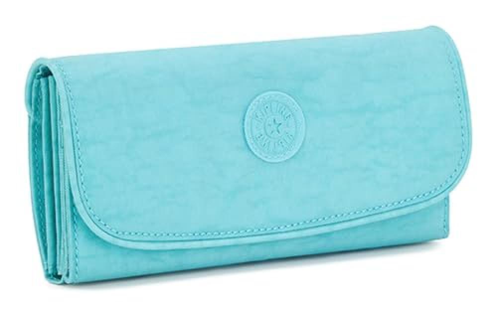 (TG. Taglia Unica) Kipling Money Land, Large Wallet Women's, Deepest Aqua, One S