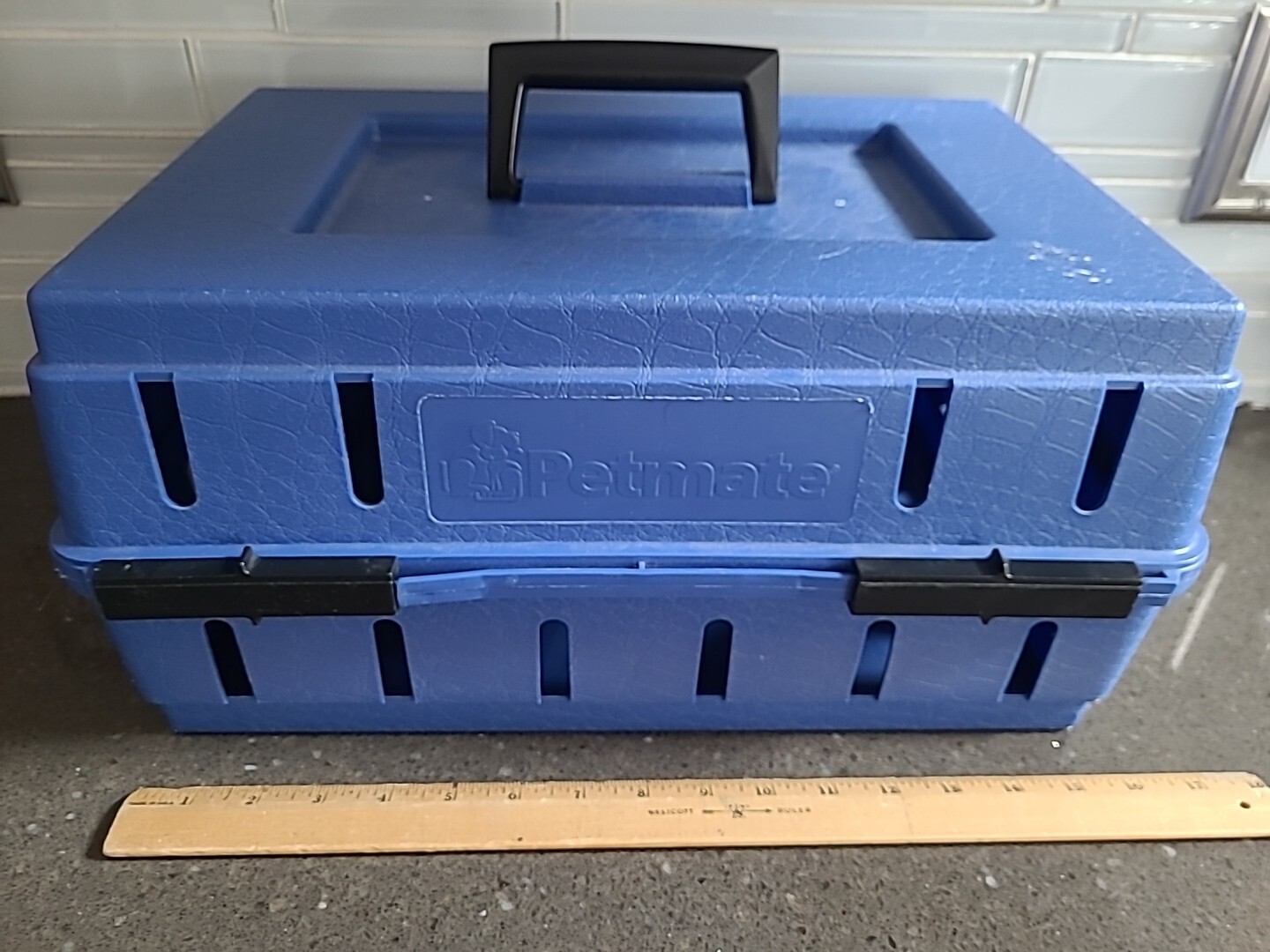 Petmate SMALL PET ANIMAL CARRIER 15 X 10 X 8 CLOSED TOP Dosk