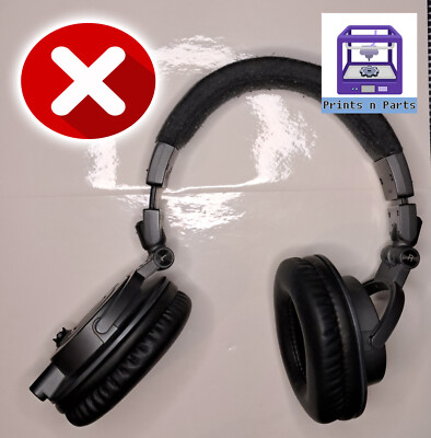 Audio Technica ATH-M50X M50 Replacement Hinge Fix Repair- No tools