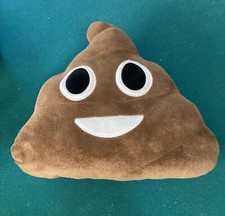 Poo Emoji Pillow. Super Soft. Size Is 11x13 inches. Brand New  Great Gag Gift