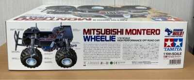 ホビーラジコン MITSUBISHI MONTERO WHEELIE 58499 Tamiya Mitsubishi