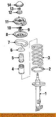 BMW OEM 96-02 Z3 Front Suspension-Coil Spring Insulator BMW OEM 96-02 Z3 Front Suspension-Coil Spring Insulator