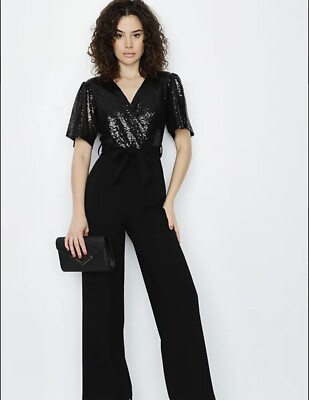 Black Sequin Playsuit Quiz UK