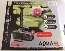 Aquael PFN-5500 Pond Pump Submersible Fountain Pump 68W 5500 L/h