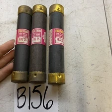 Lot Of 3 Fusetron  FRS 35, 35Amp, 600V ,Dual Element, TIME DELAY, Fuse- ECS