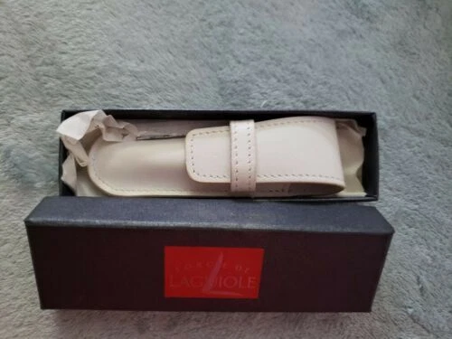 Mango de hueso Laguiole personalizado modernos de colección y cuchillos plegables hechos a mano