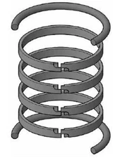 Miller Fluid Power 2-1/2" HV2-KB400-250 (Viton) Piston Ring Seal Kit New