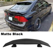 For Honda Civic Sport Sedan 4dr Gt Style 46 Matte Rear Trunk Spoiler Wing Lip For Honda Civic Sport Sedan 4dr Gt Style 46 Matte Rear Trunk Spoiler Wing Lip