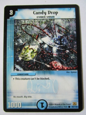 Duel Masters Candy Drop Dm-01 Base Set Common 28/110 Light Play!!