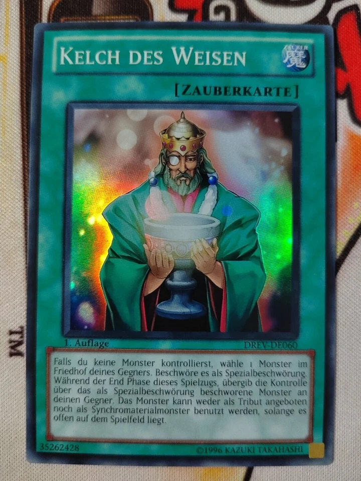 3x KELCH DES WEIßEN - DREV-DE060 Super Rare / 1. Auflage Near Mint Playset - Bild 2 von 3