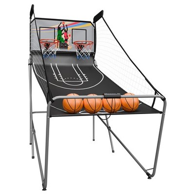 Electronic Double Shot 8 Game Options Indoor Basketball Game for Kids Adults