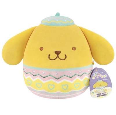 New Squishmallows Hello Kitty Pompompurin Easter Egg 8'' Soft Plush Spring