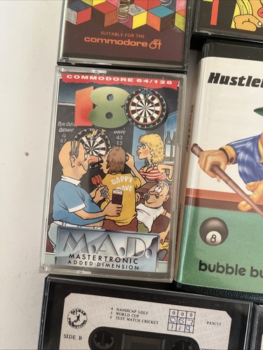 Casetes de juegos Commodore 64 vintage - Imagen 7 de 15