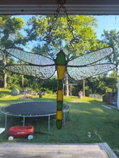 Stained Glass Dragon Fly Suncatcher