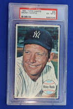 1964 Topps Giants MICKEY MANTLE #25 Baseball Card PSA EX-MT 6 NEW YORK YANKEES