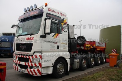 LKW Foto MAN TGA Schwerlasttransporter Deutschland weiß Meier & Sohn FAY #m6hw