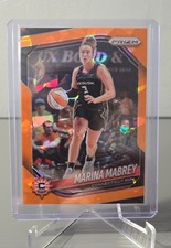 2025 Panini Prizm WNBA - Marina Mabrey #18 Orange Ice Prizm