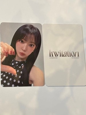 LE SSERAFIM VR C : I V-F PC サクラ LE SSERAFIM SAKURA VR INVITATION Photocard PC Photo card
