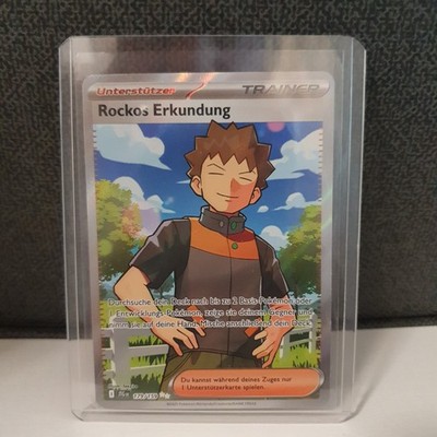 Pokemon TCG JTG de 179/159 Rockos Erkundung Trainer AR