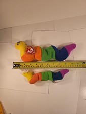 Ty Beanie Baby  Inch the Worm and Teenie Inch The Worm, 1993/1995