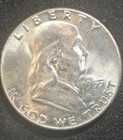 1955 Franklin Half Dollar 90% Silver