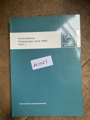 Mercedes Benz Innovationen PKW 1985 Teil 1