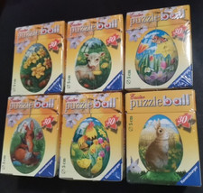Ostern Ravensburger Puzzleball Puzzle Ei Lamm Hase Hahn Narzisse Schmetterling