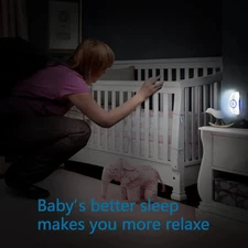 Melery Smart Night Light PIR Motion Sensor Plug In Mini Stair Lamp