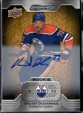2023-24 Upper Deck Engrained #122 Vincent Desharnais Autographs