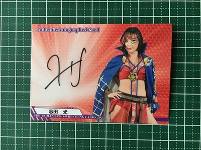 Pro Wrestling BBM 2023 Hikaru Shida Autogrammkarte limitiert auf 100 US:DDP