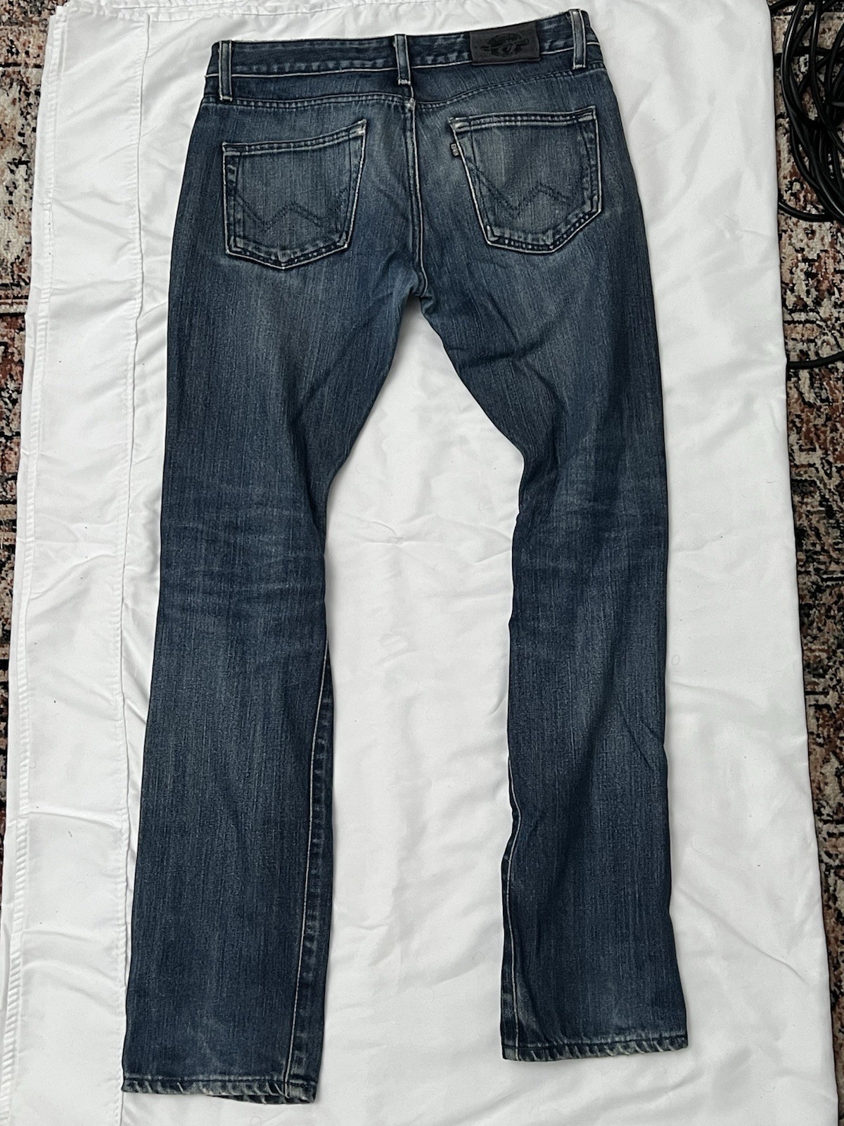 EDWIN International Basic Slim Straight Jeans 28x… - image 2