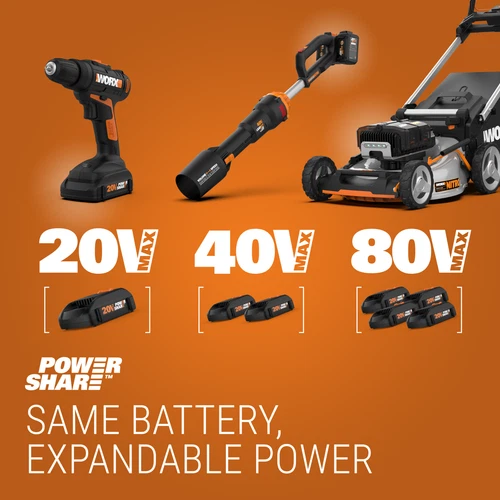 WORX GT Revolution String Trimmer and Turbine Blower