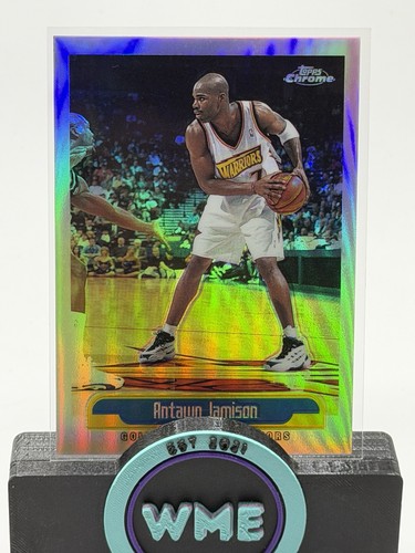 1999 Topps Chrome Antawn Jamison #124 card