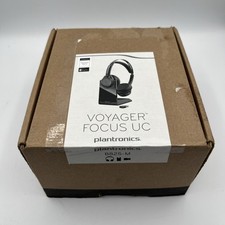 Plantronics Poly Voyager Focus UC Headphones  B825-M  202652-102  No Dongle