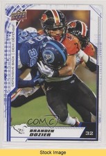 2020 Upper Deck CFL Blue Branden Dozier #18 READ r6v