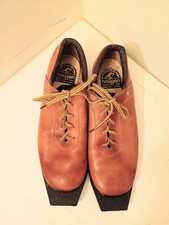 Women's Size 8.5-9 Haugen 3-Pin Cross Country Ski Shoe Boots Vintage