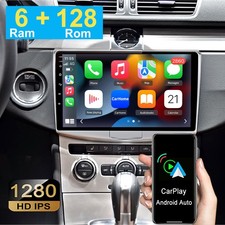 10,1" Android 1Autoradio 6+128GB Navi GPS BT FM SWC Für VW Passat B7 2010-2015
