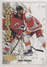 2022-23 Skybox Metal Universe Jarring Gold 19/50 Blake Coleman #JR-29 13dj