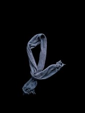 Grey acrylic scarf by Berkshire Fashion