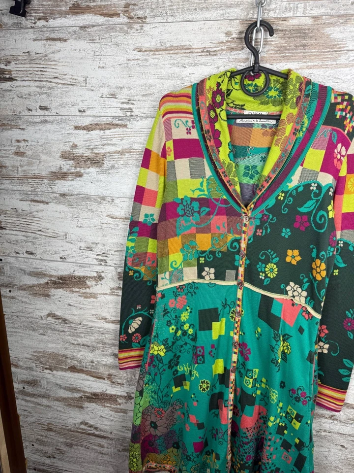 Abrigo para mujer IVKO multicolor talla 42 Foto 3 de 4