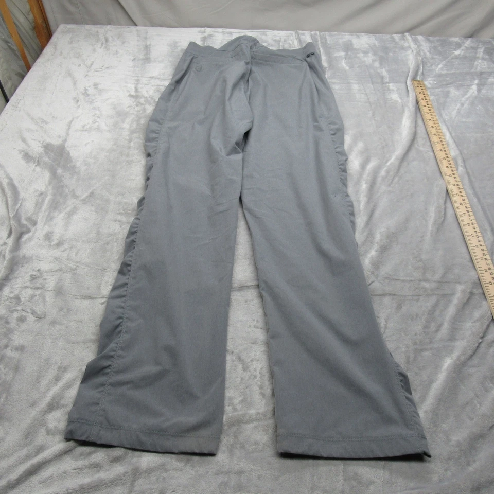 Pantalones KUHL Para Hombre Pequeños Gris Cordón Rendimiento Aire Libre Senderismo Viento Lluvia 28x30 Foto 2 de 4