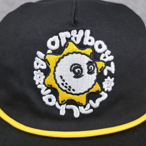 Cappello in corda Malbon Golf x Glogang Glory Boyz berretto snapback nero capo Keef raro in ottime condizioni - Foto 2 di 8