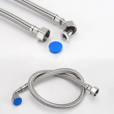 Flexible Tap Connector Male x Female / 90°Elbow 20cm~200cmm Lengths Available