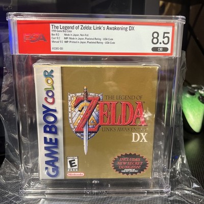 Zelda: Link s Awakening DX (GBC)   PSA 8.5 CIB   Box 8.0 / Cart 9.2 / Manual 9.0