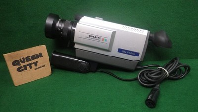 Vintage Sharp Color Video Camera My Video Model QC-52 Early VCR