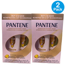 Pantene Pro-V Daily Moisture Renewal Shampoo and Conditioner Twin Pack Box 2 Pac