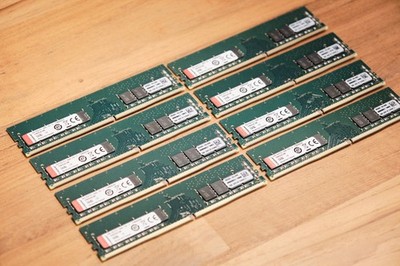 Kingston 128GB DDR4 2666MT/s ECC Memory (8x 16GB) - KSM26ES8/16ME