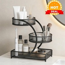 3 Tier Makeup Organizer Countertop for Vanity Bathroom Bedroom Counter Skincare