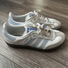 Kids Size 3 - Blue - Adidas Sambas
