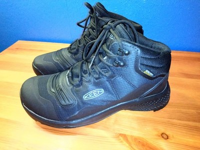 KEEN Herren Tempo Flex  Mid Herren Trekkingstiefel Größe EUR 40,5 Schwarz